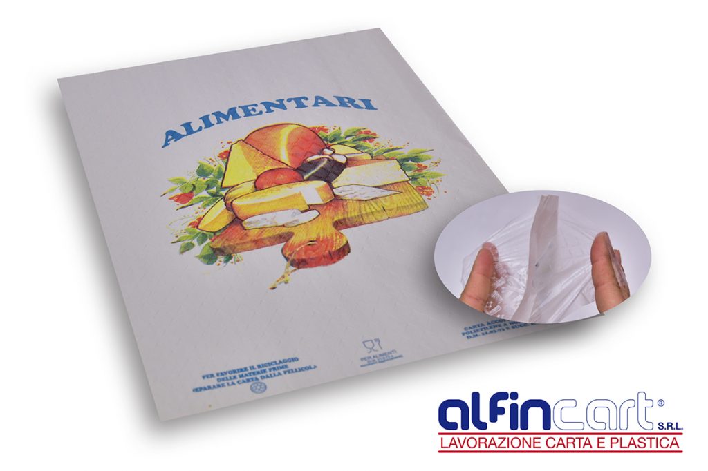Triplex wrap paper for food packaging - Alfincart S.r.l.
