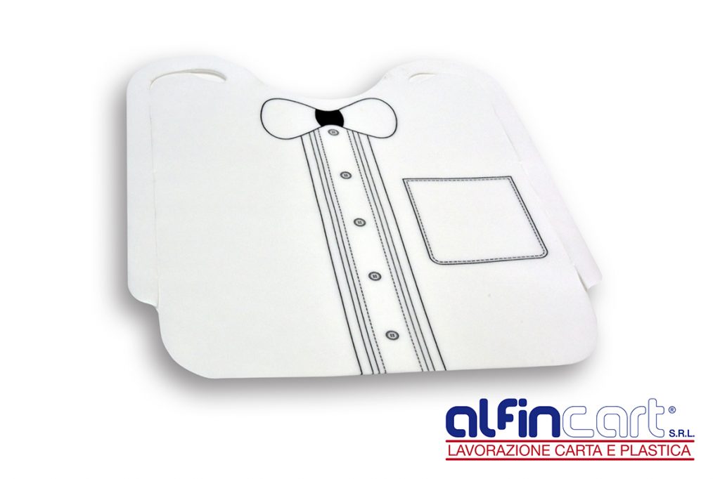 Bavagli Monouso Serenity - 100 Pezzi, 38x54 Cm, Per Anziani E Persone Con Mobilit&agrave; Ridotta