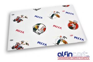 Papier thermoscellable pour emballer les produits gras.
