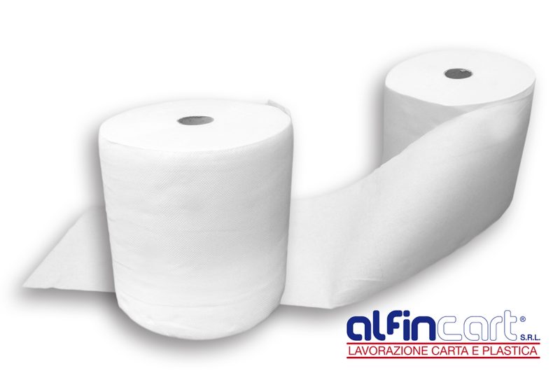 Rotoli di carta asciugatutto ideale per l’uso in famiglia oppure in azienda.