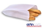 Sacs en papier kraft blanc de qualité et résistance renforcée.