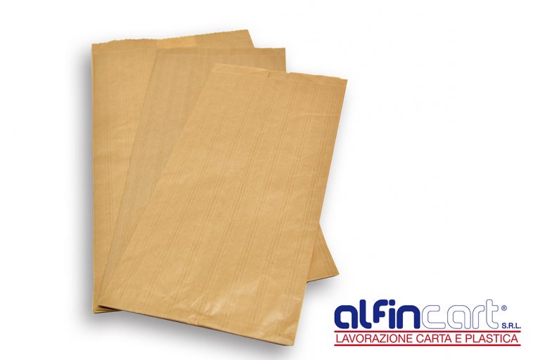 C.N. Sacchetti di Carta Avana 30x60 cm 100 PZ Sacchetto in Carta Kraft Marrone per Alimenti :Pane Dolci DOLCIUMI Articoli da Forno ORTOFRUTTA
