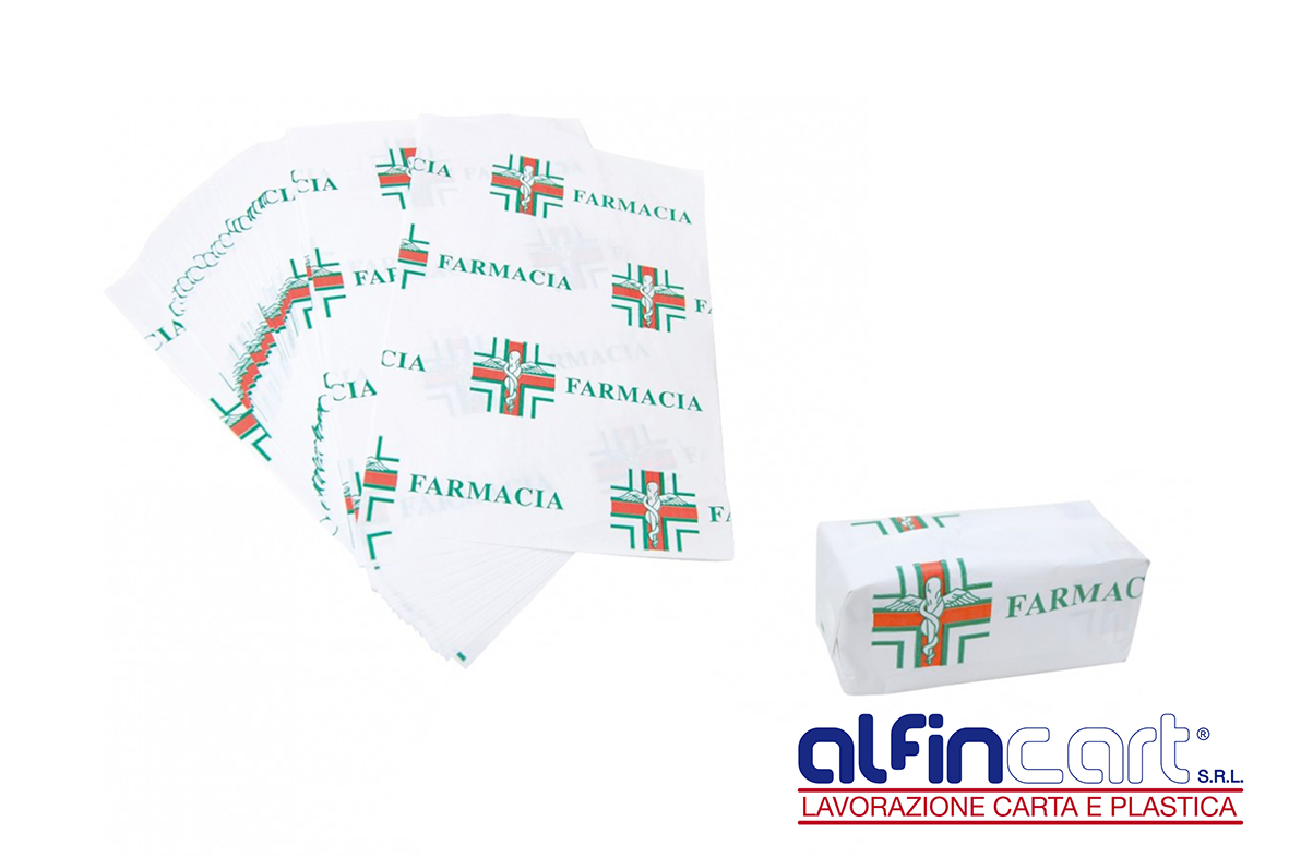 Paper Pharmacy Sheets for packing medical devices Alfincart Ltd