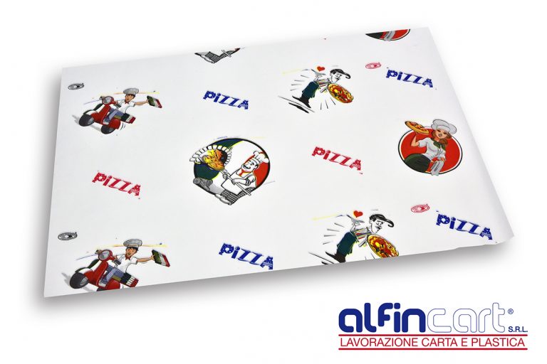 Pizza Wrapping Paper for burgers, sandwiches and pizza Alfincart Ltd
